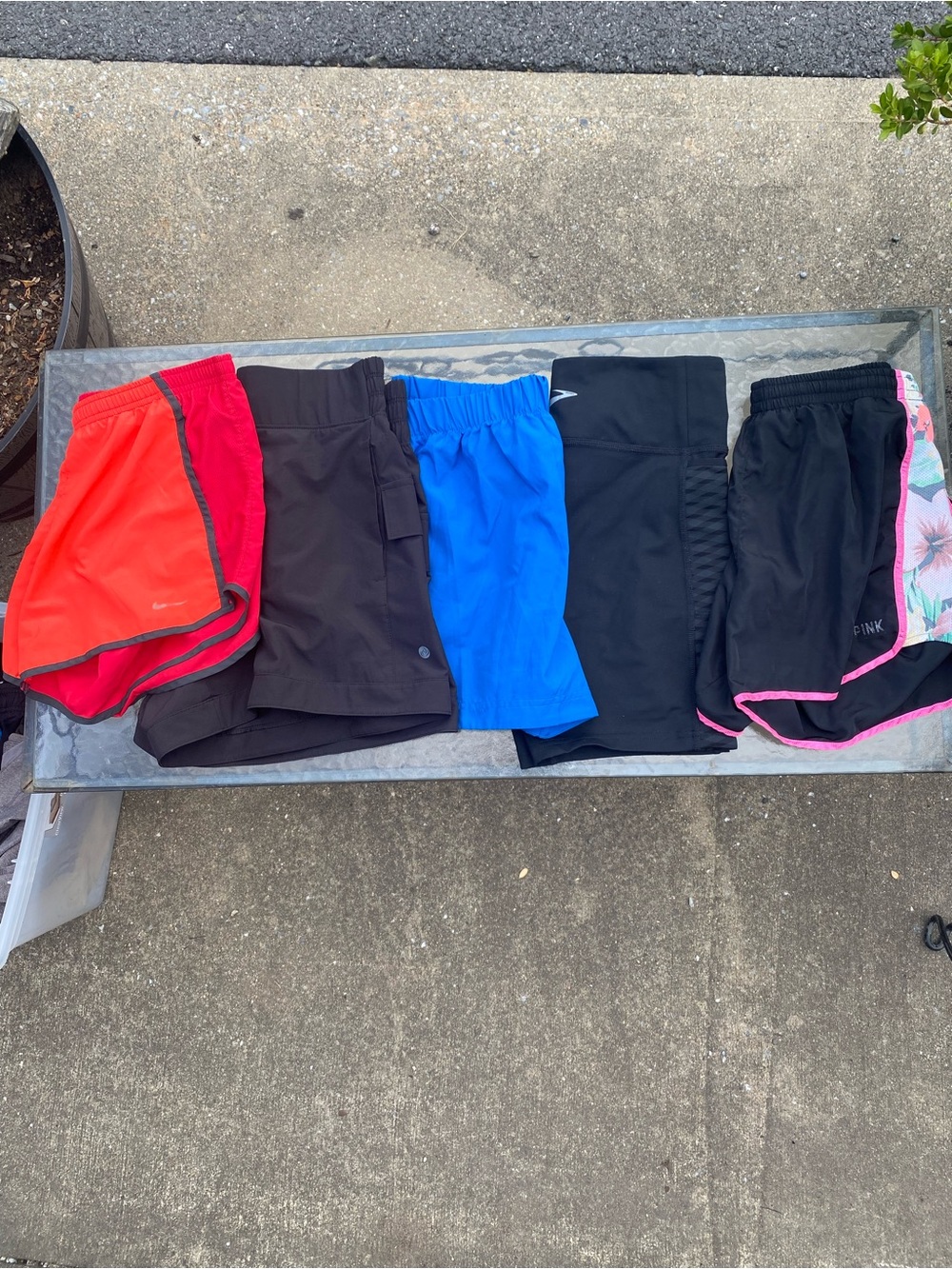 Women’s Black Athletic Shorts - PINK Victoria's Secret/Nike/Brooks